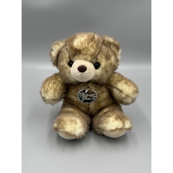 Main Joy Limited Platinum Plus Teddy Bear Plush 10” Stuffed Animal Vintage - Picture 1 of 9